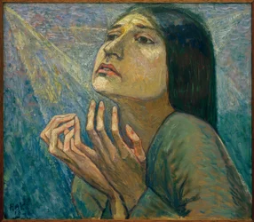 Retrato de la bailarina Charlotte Bara