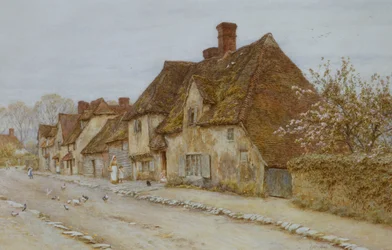 Una calle de pueblo, Kent
