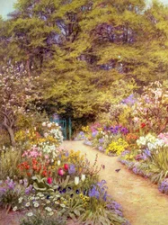 El jardín de la cocina, Farringford