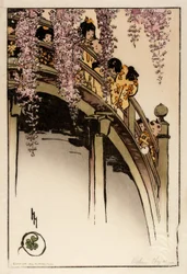 Puente de la Luna en Kameido