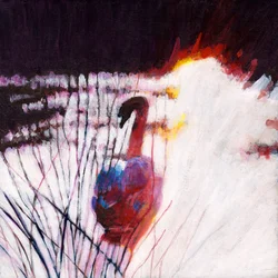 Golden Serenity, 2015 (acrílico sobre lienzo)