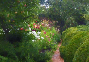 En el jardín, 2018