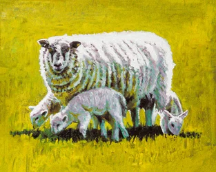 Juntos, 2009 (óleo sobre lienzo)