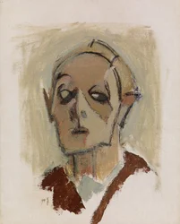 Autorretrato, de frente I