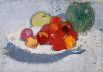 Bodegón con frutas, c.1915 (óleo sobre lienzo)