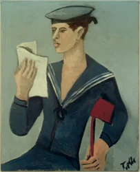 Marinero leyendo