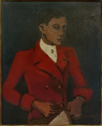 Autorretrato en traje de caza I