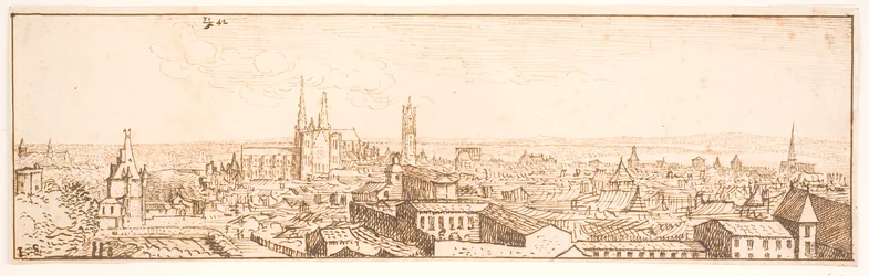 Burdeos, vista desde el suroeste