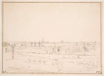 Paisaje con vista de Burdeos