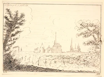 Vista de Notre-Dame-de-la-Miséricorde, Burdeos