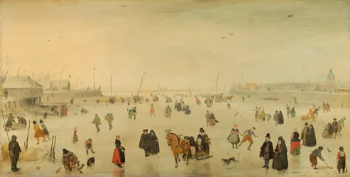 Una escena sobre el hielo