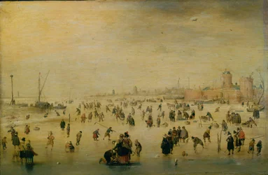 Escena de patinaje