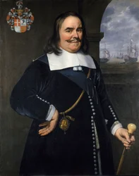 Michiel Adriaenszoon de Ruyter, teniente almirante general de las Provincias Unidas (1607-1676)