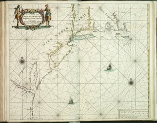Carta de Nueva Holanda, Virginia y Nueva Inglaterra