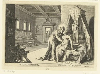 Apolo seduce a Leucotea Metamorfosis de Ovidio (título de la serie)