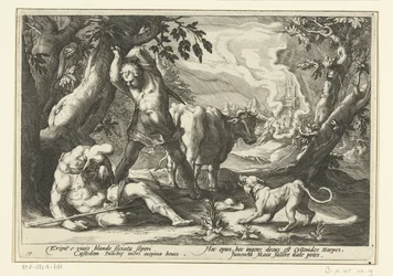 Mercurius doodt Argus Metamorfosis de Ovidio (título de la serie)