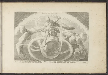 Orden en el Caos Creación de los cuatro elementos. Ovidio Metam. liberación I (título en el objeto) Metamorfosis de Ovidio (título de la serie) Recreaciones de P. Ovidius Naso (título de la serie)