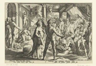 Faetón en el Palacio de Helios Metamorfosis de Ovidio (título de la serie)