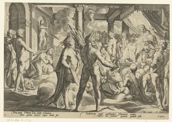 Faetón en el Palacio de Helios Metamorfosis de Ovidio (título de la serie)