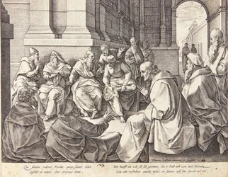 Boaz y los diez ancianos