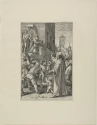 Ecce Homo, lámina ocho de La Pasión de Cristo