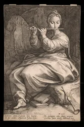 Euterpe, de la serie «Musas»