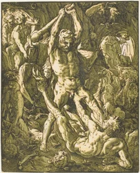 Hércules matando a Caco