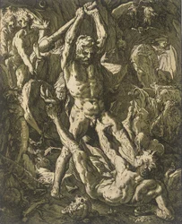 Hércules matando a Caco