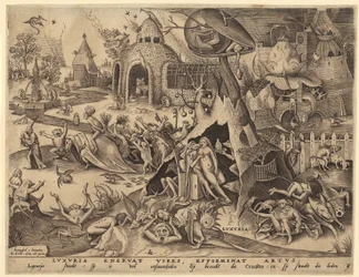 Horacio Cocles, lámina 2 de la serie "Héroes romanos"