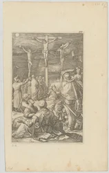 Crucifixión, lámina 10 de la serie «La Pasión»