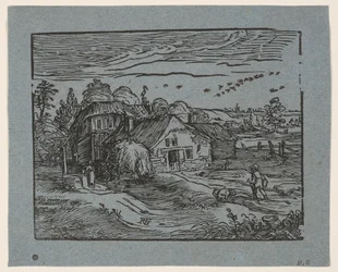 Paisaje con granja