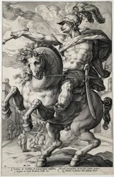 marcus curtius Los héroes romanos (título de la serie)