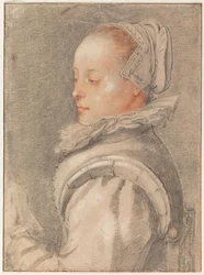 Retrato de una mujer joven