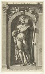 Saturno Saturno (título sobre el objeto) Ocho dioses clásicos (título de la serie)