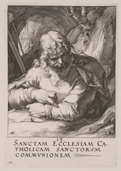 Santiago el Menor, de Cristo, los Apóstoles y San Pablo con el Credo