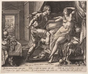Tarquinio y Lucrecia, de La historia de Lucrecia