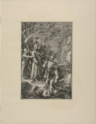 La Traición de Cristo, placa tres de La Pasión de Cristo
