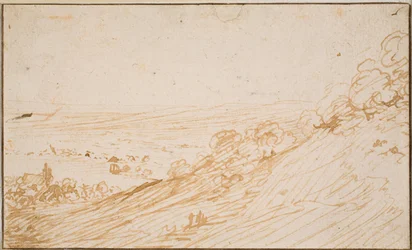 Paisaje con pendiente