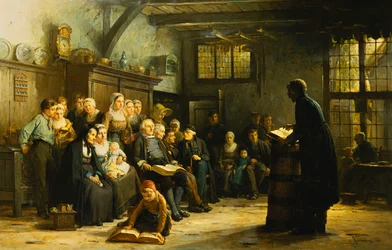 Tarde de Domingo en el Campo, 1883