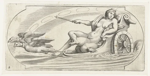 Aurora en un carro Nouveau Livre des Dieux et Deeßes De la Marine Bouckje of Sea Gods and Goddesses (título de la serie)