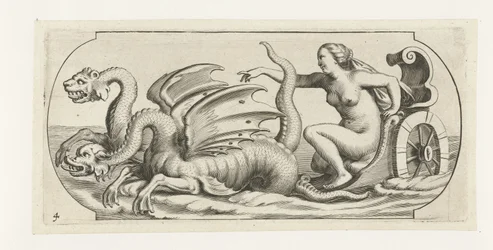 Diosa en un carro Nouveau Livre des Dieux et Deeßes De la Marine Bouckje of Sea Gods and Goddesses (título de la serie)