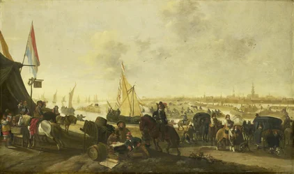 El asedio y la captura de la ciudad de Hulst a los españoles, 5 de noviembre de 1645