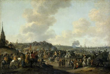 La partida del Rey Carlos II de Inglaterra desde Scheveningen, 2 de junio de 1660, 1683