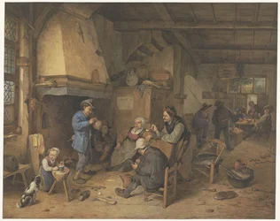 Compañía campesina en el interior