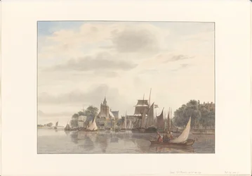 Ciudad junto al agua