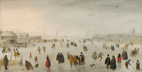 Una escena en el hielo