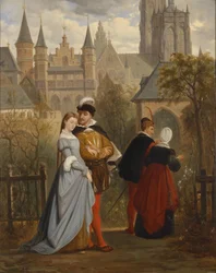 Escena del Fausto de Goethe