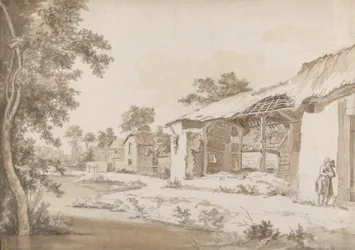 Granja en ruinas cerca de Coombe en Gittisham en Devonshire, a tres millas de Honiton, Devon