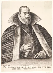 Danés: Frederik II, Rey de Dinamarca y Noruega