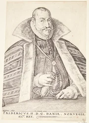 Danés: Frederik II, Rey de Dinamarca y Noruega